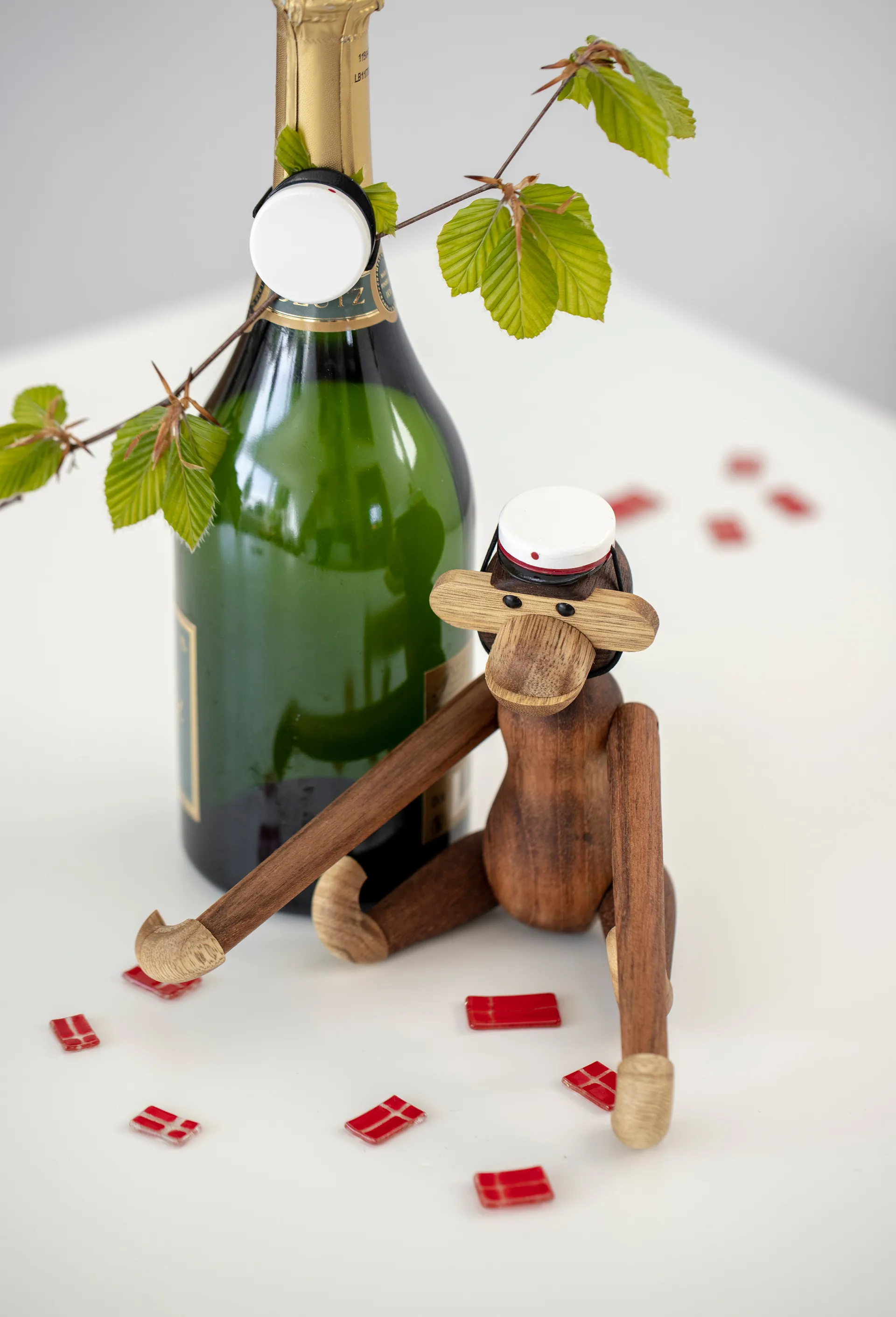 Kay Bojesen ape med rød russelue Kay Bojesen Denmark