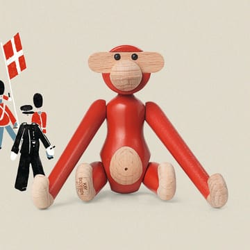 Kay Bojesen ape mini vintage - Rød - Kay Bojesen Denmark
