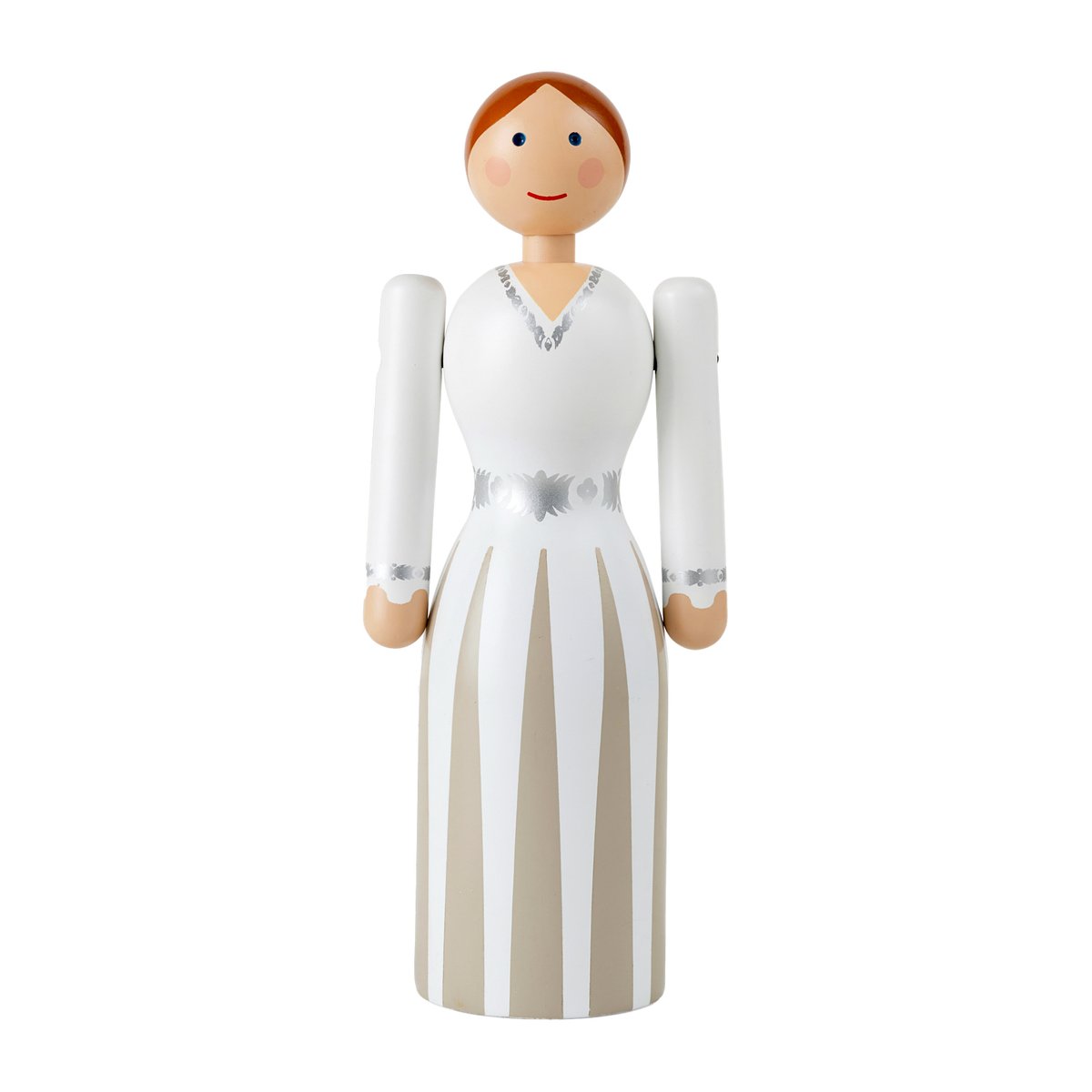 Kay Bojesen Denmark Kay Bojesen brud Hvit, 17 cm | Skandinavisk Design | Trefigurer | Hvit