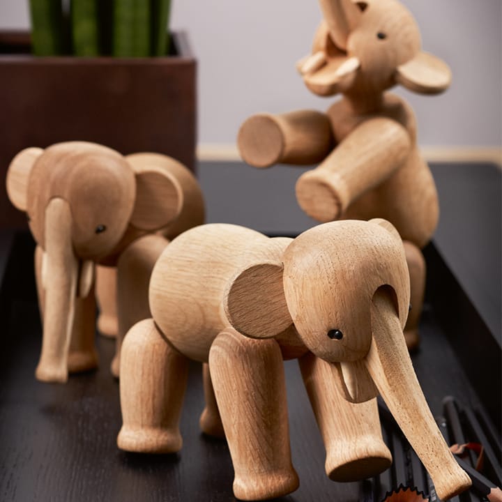 Kay Bojesen elefant mini - Eik - Kay Bojesen Denmark