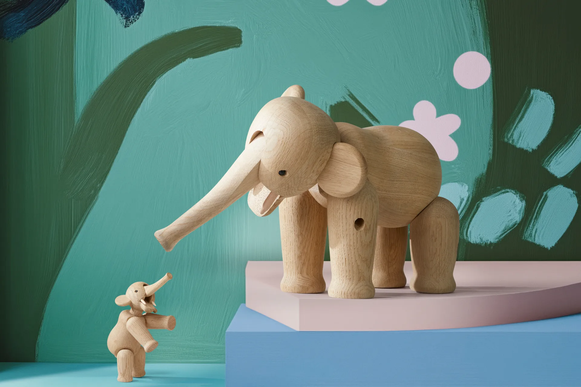 Kay Bojesen elefant stor, Eik Kay Bojesen Denmark