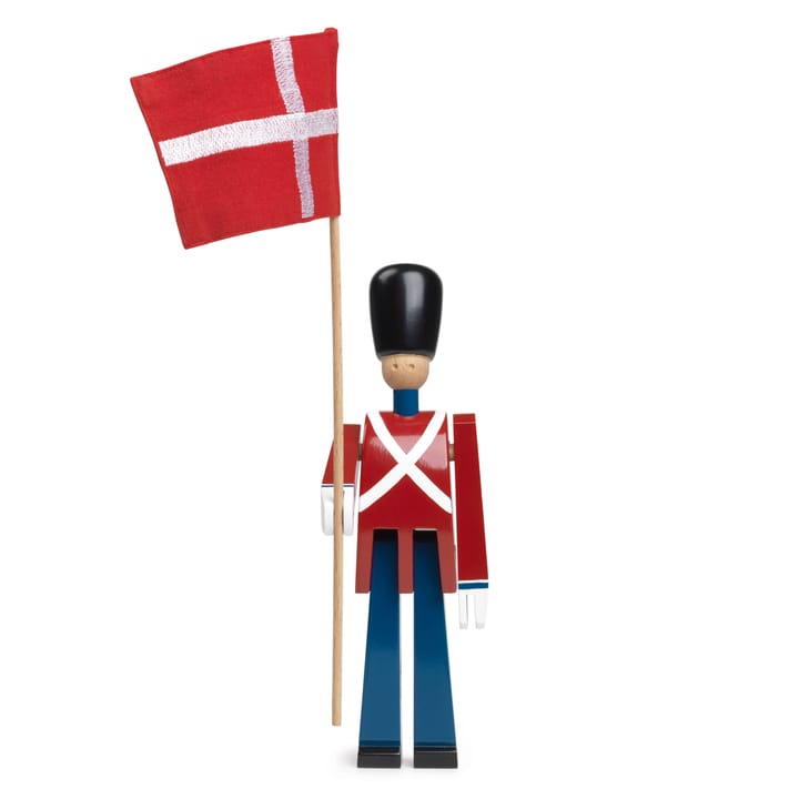Kay Bojesen fanebærer med flagg - 29,5 cm - Kay Bojesen Denmark