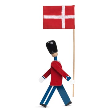 Kay Bojesen fanebærer med flagg - 29,5 cm - Kay Bojesen Denmark