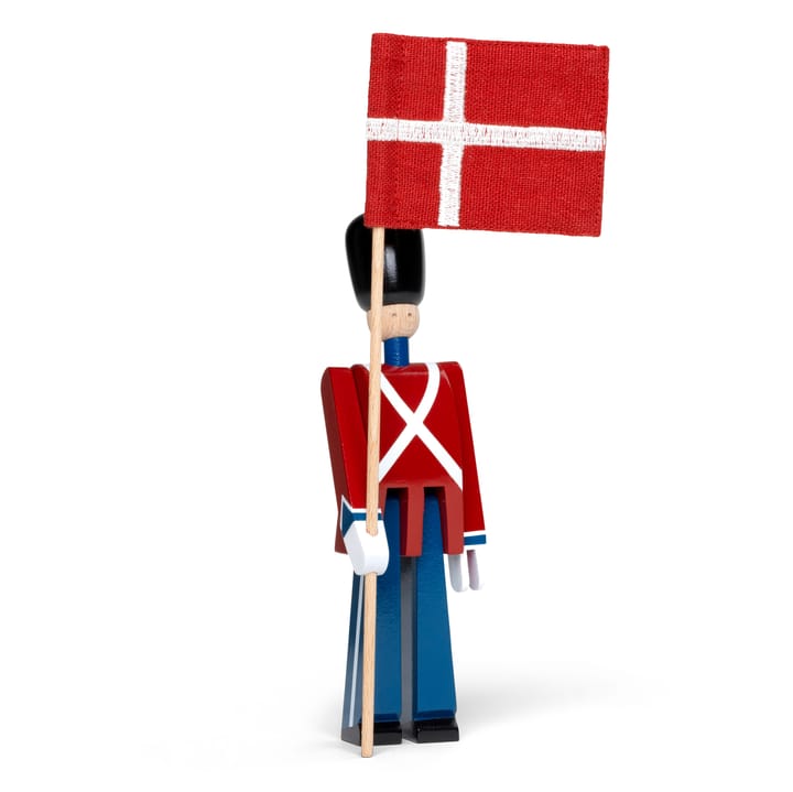 Kay Bojesen fanebærer med stoff flagg mini - 18,5 cm - Kay Bojesen Denmark