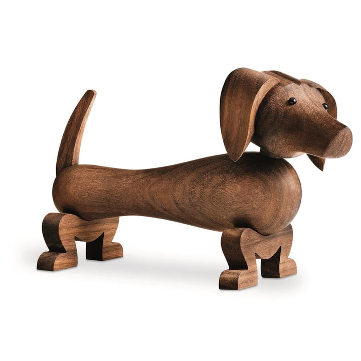 Kay Bojesen hund 18,5 cm - Valnøtt - Kay Bojesen Denmark