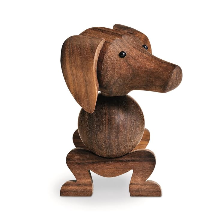 Kay Bojesen hund 18,5 cm, Valnøtt Kay Bojesen Denmark