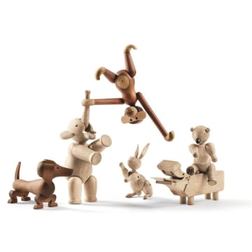 Kay Bojesen hund 18,5 cm - Valnøtt - Kay Bojesen Denmark
