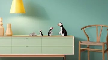 Kay Bojesen lundefugl - 19,5 cm. - Kay Bojesen Denmark