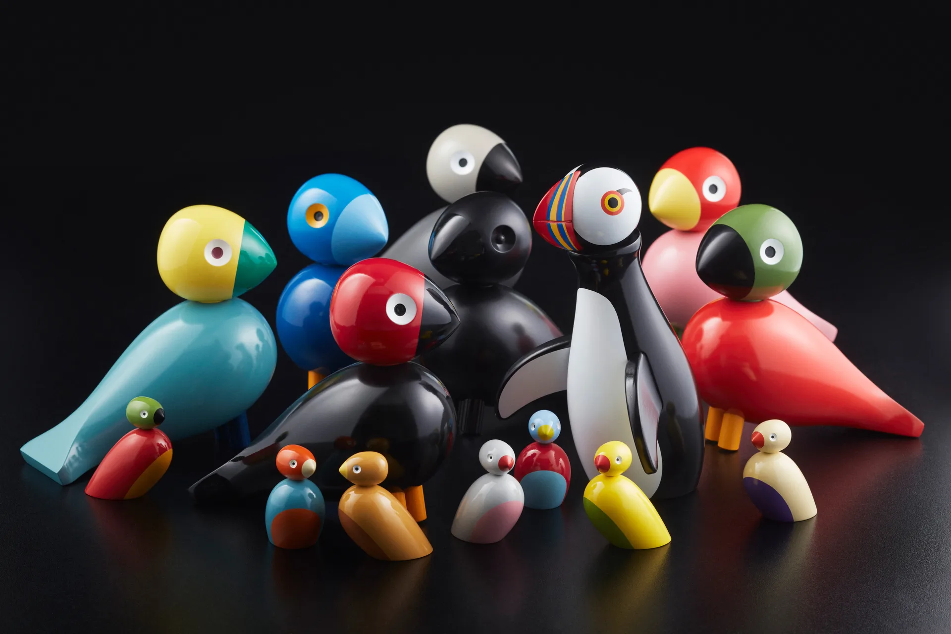 Kay Bojesen lundefugl, 19,5 cm. Kay Bojesen Denmark