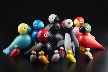 Kay Bojesen lundefugl - 19,5 cm. - Kay Bojesen Denmark