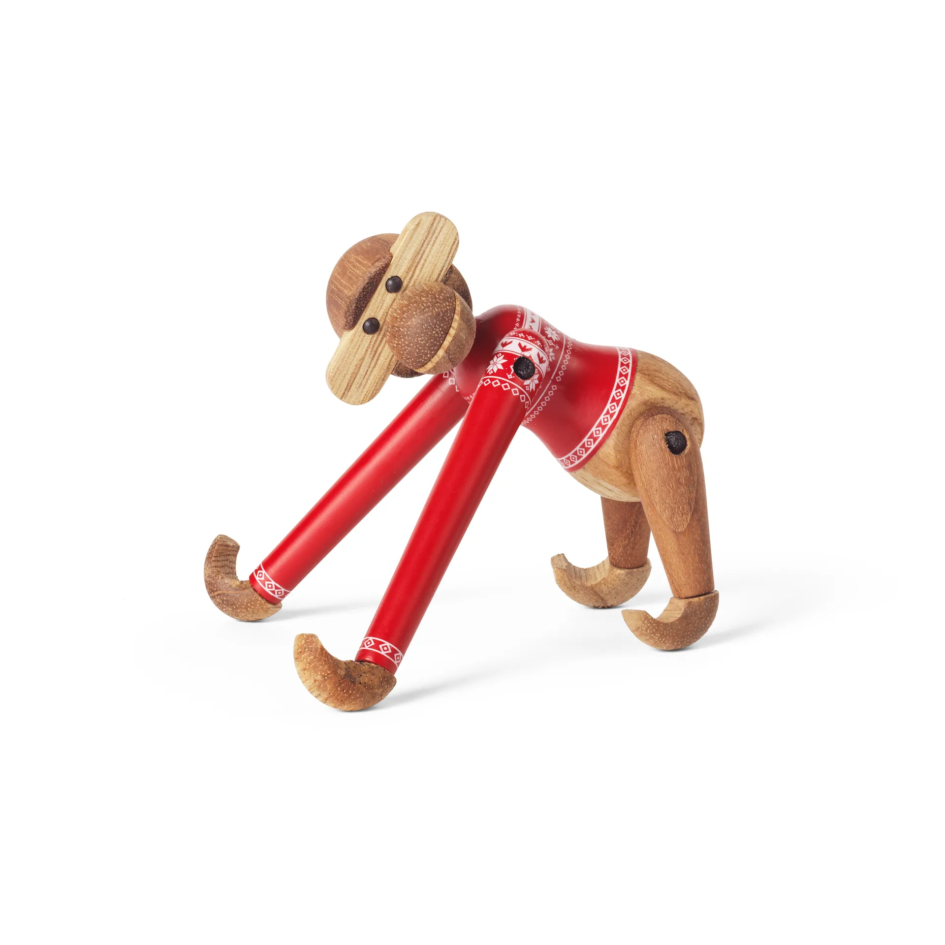 Kay Bojesen mini ape Christmas Jumper 2024, Teak-Limba Kay Bojesen Denmark