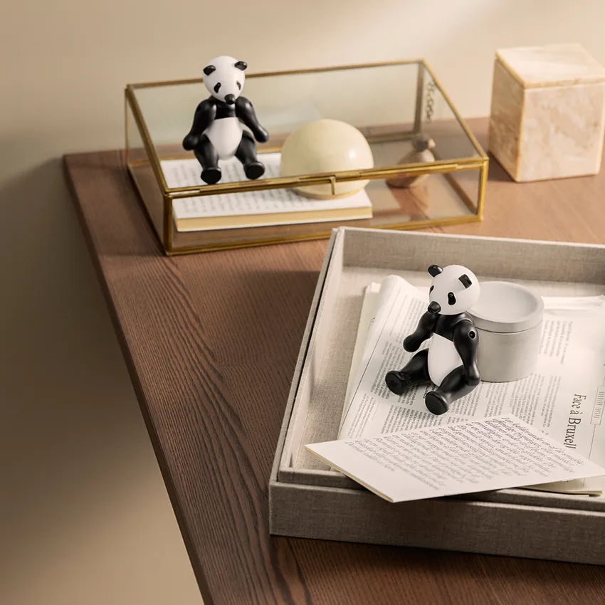 Kay Bojesen panda liten, Svart-hvit Kay Bojesen Denmark