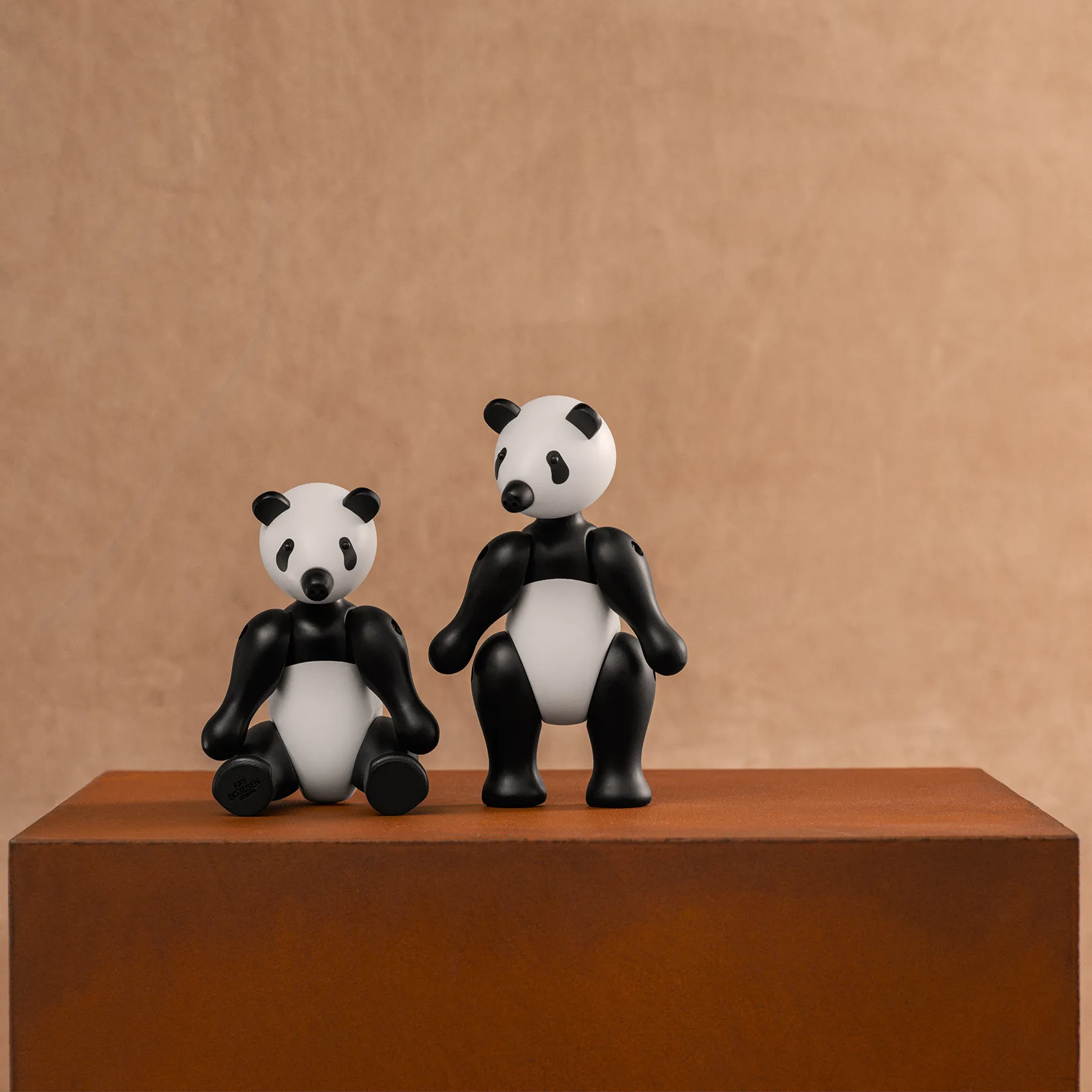 Kay Bojesen panda liten, Svart-hvit Kay Bojesen Denmark