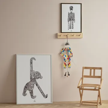 Kay Bojesen poster ape - 50x70 cm - Kay Bojesen Denmark