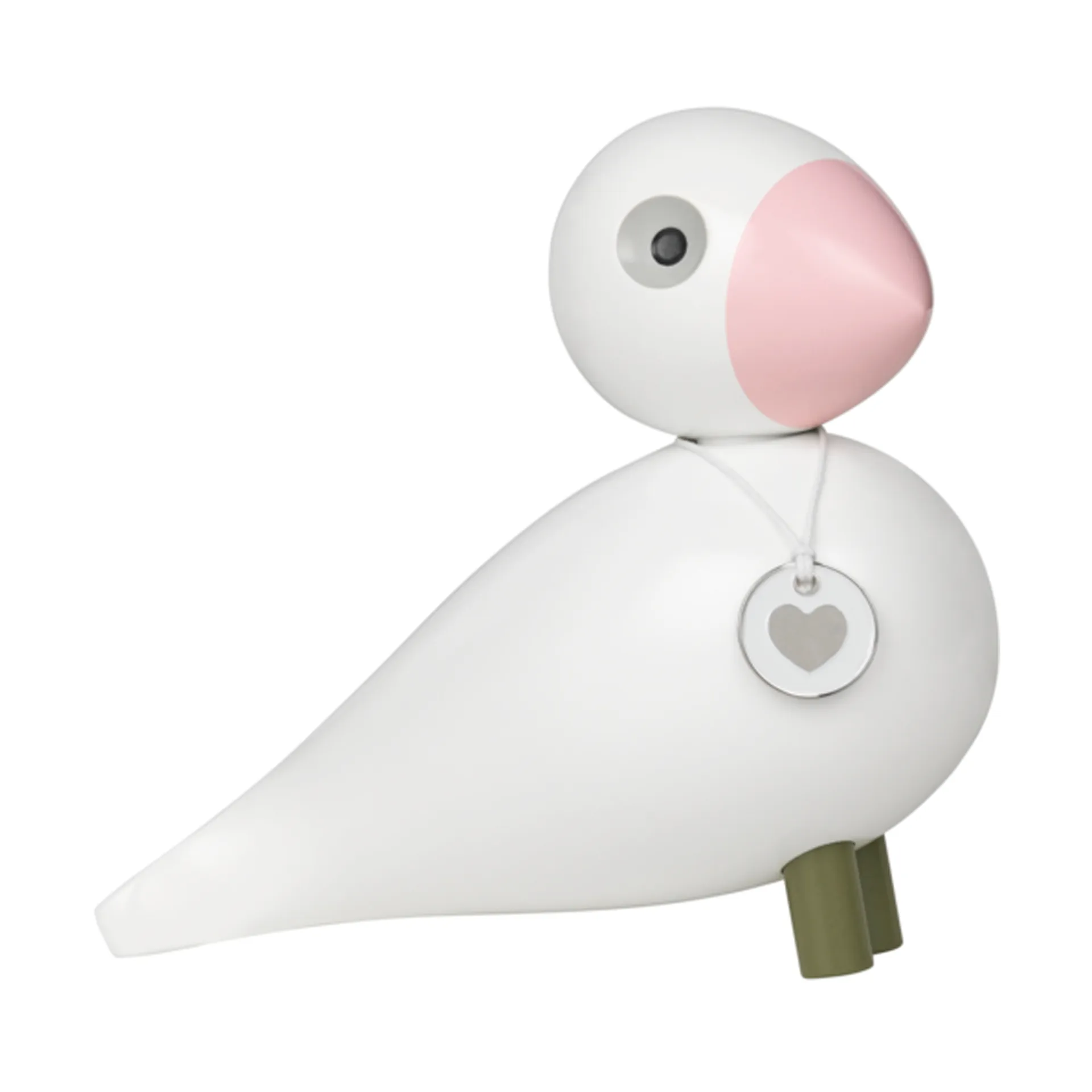 Kay Bojesen sangfugl Love, Hvit-rosa Kay Bojesen Denmark