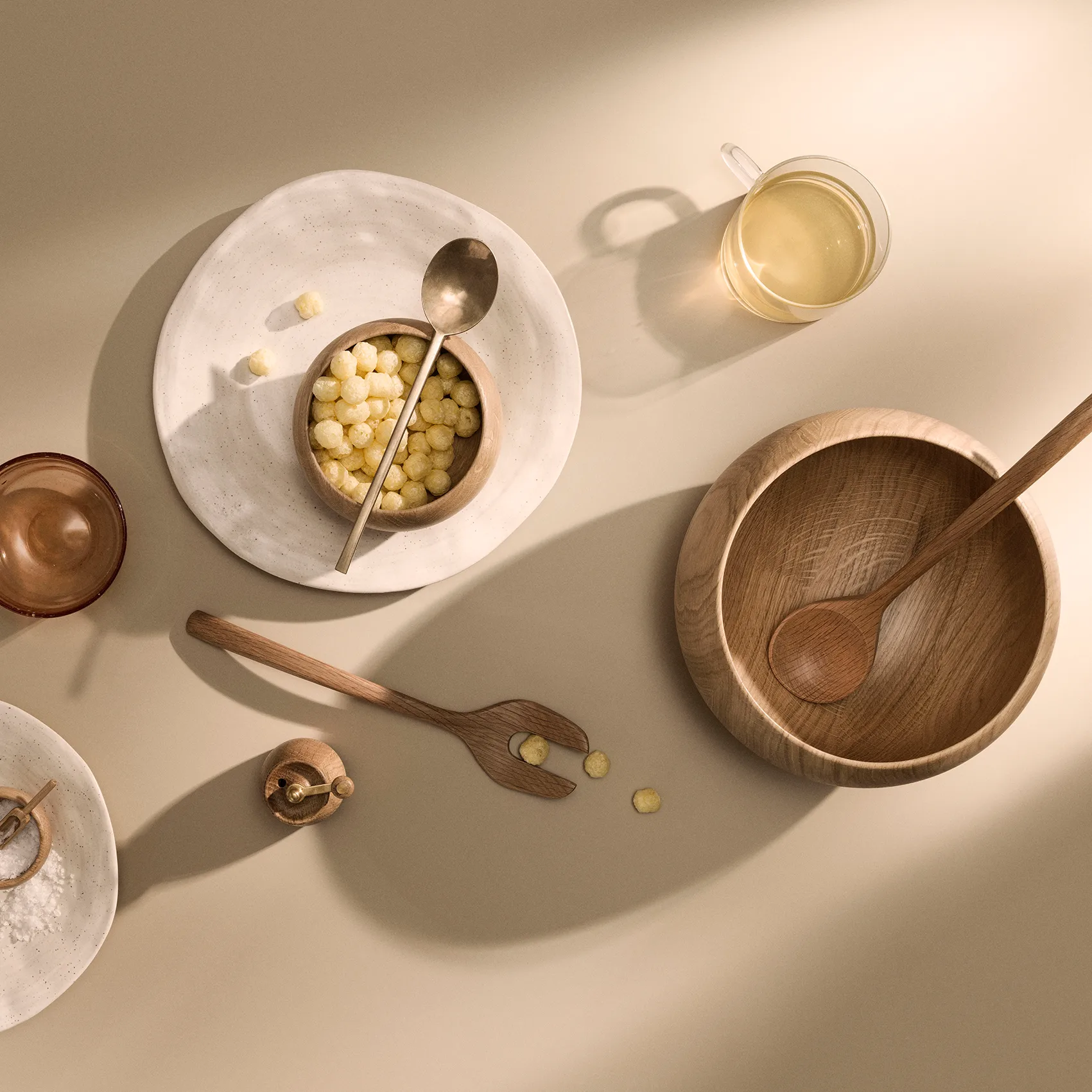 Kay Bojesen skål Menageri Ø14 cm, Eik Kay Bojesen Denmark