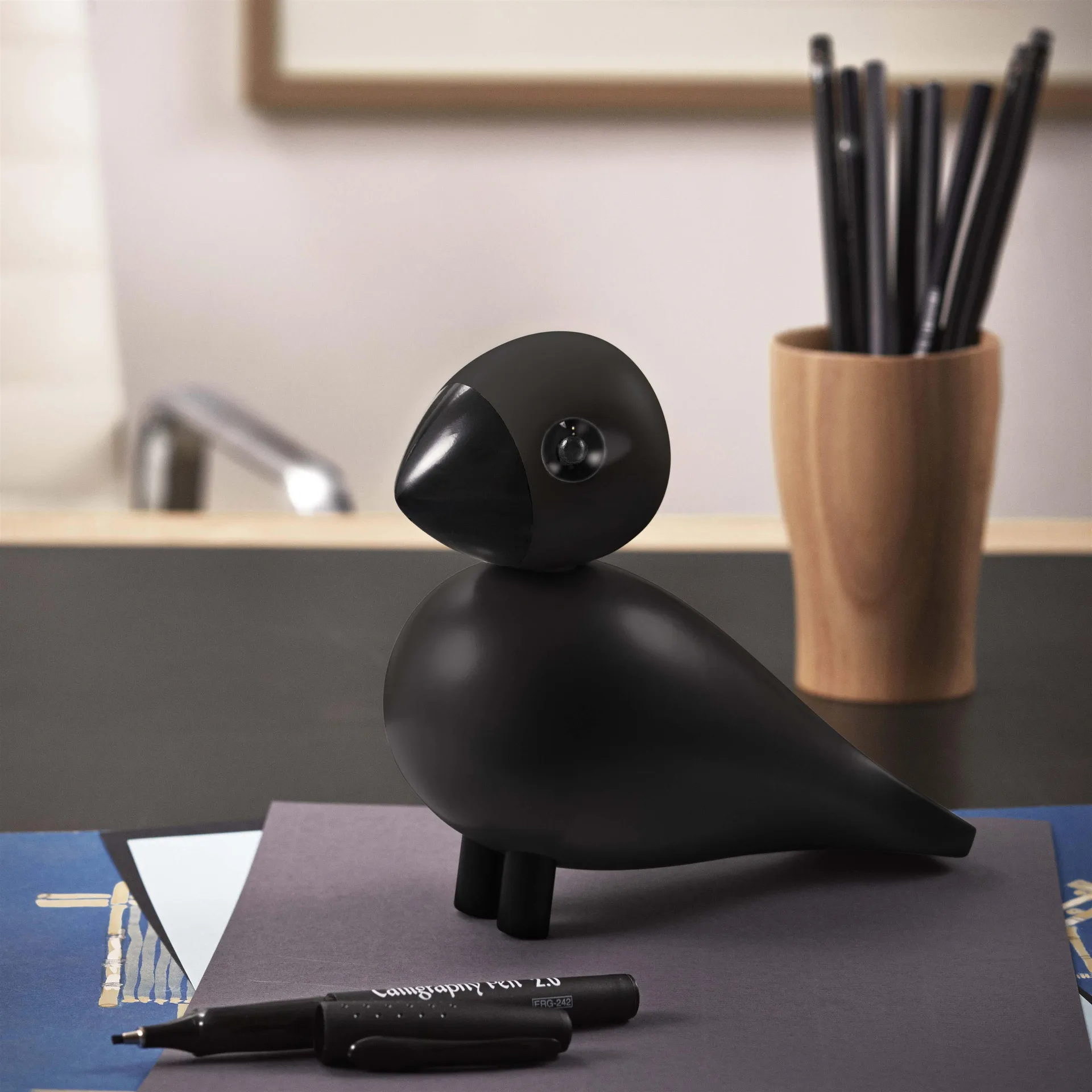 Kay Bojesen Songbird Korp, Sort Kay Bojesen Denmark