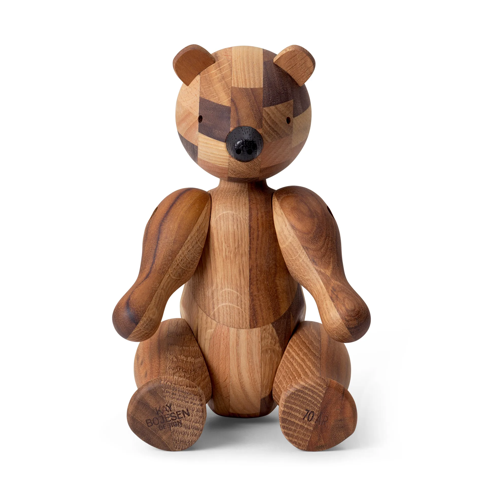 Kay Bojesens trebjørn jubileumsutgave mixed wood, Medium Kay Bojesen Denmark