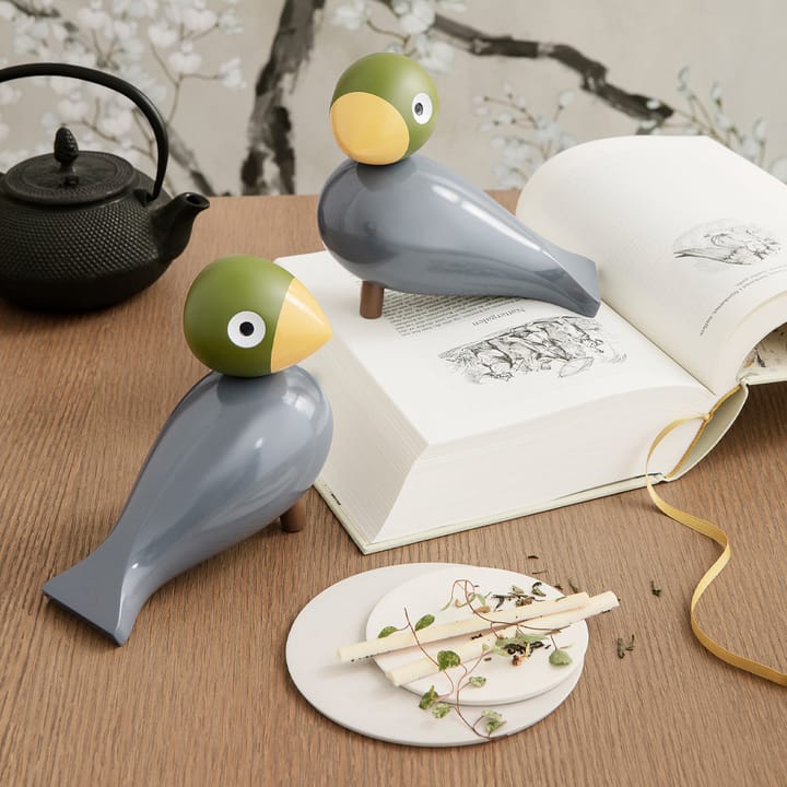 Nightingale dekorfugl, Aqua Kay Bojesen Denmark