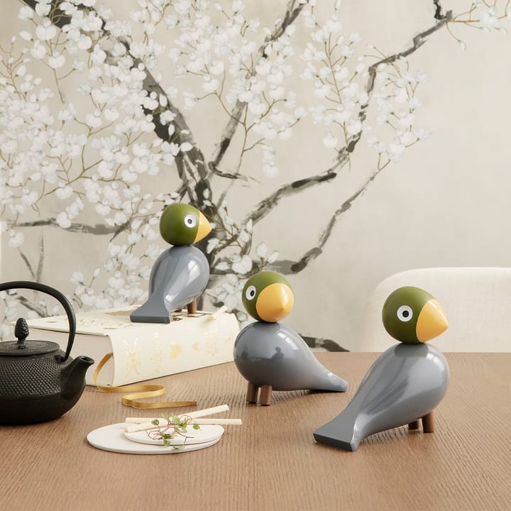 Nightingale dekorfugl, Aqua Kay Bojesen Denmark