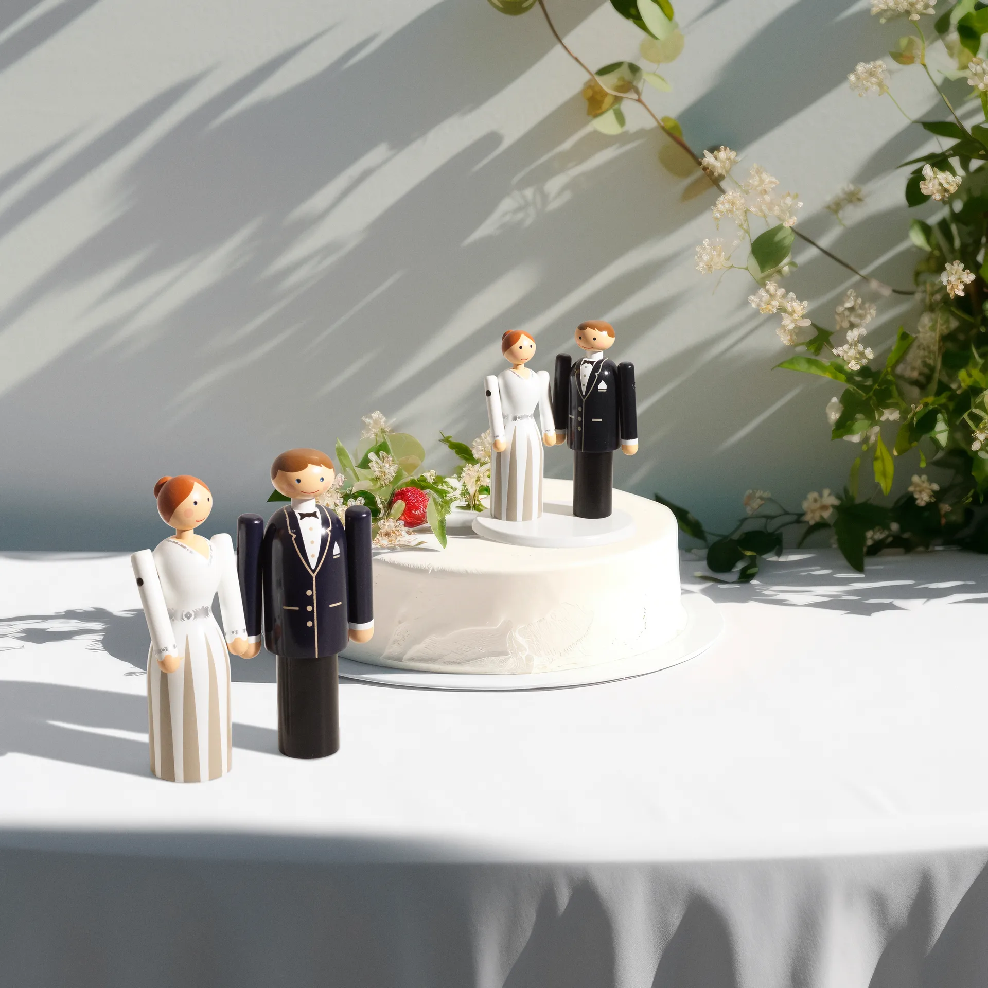 Plattform for Kay Bojesen brudepar, Hvit Kay Bojesen Denmark