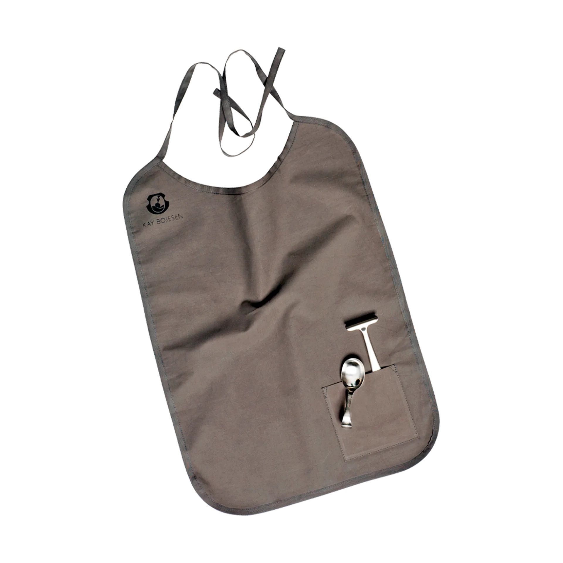 Grand Prix barnebestikk og smekke 3 deler, Polished steel Kay Bojesen