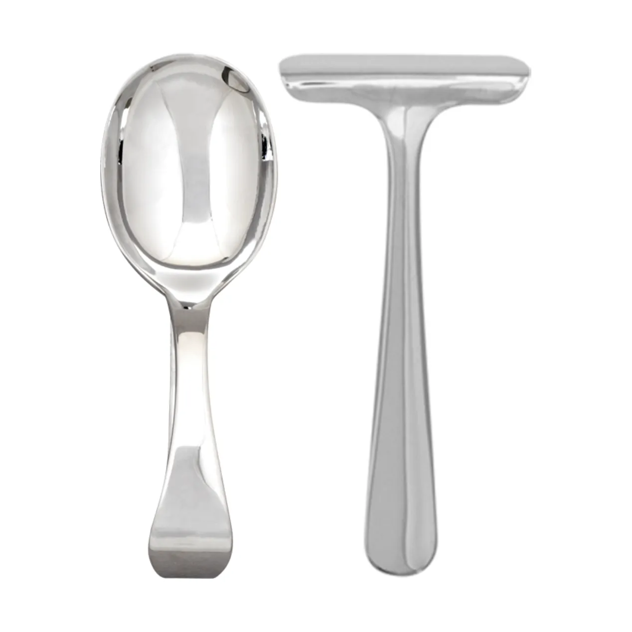 Grand Prix barnebestikk og smekke 3 deler, Polished steel Kay Bojesen