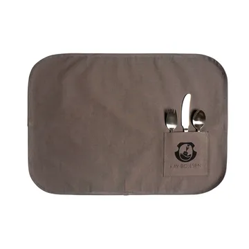 Grand Prix barnebestikk og spisebrikke 4 deler - Polished steel - Kay Bojesen