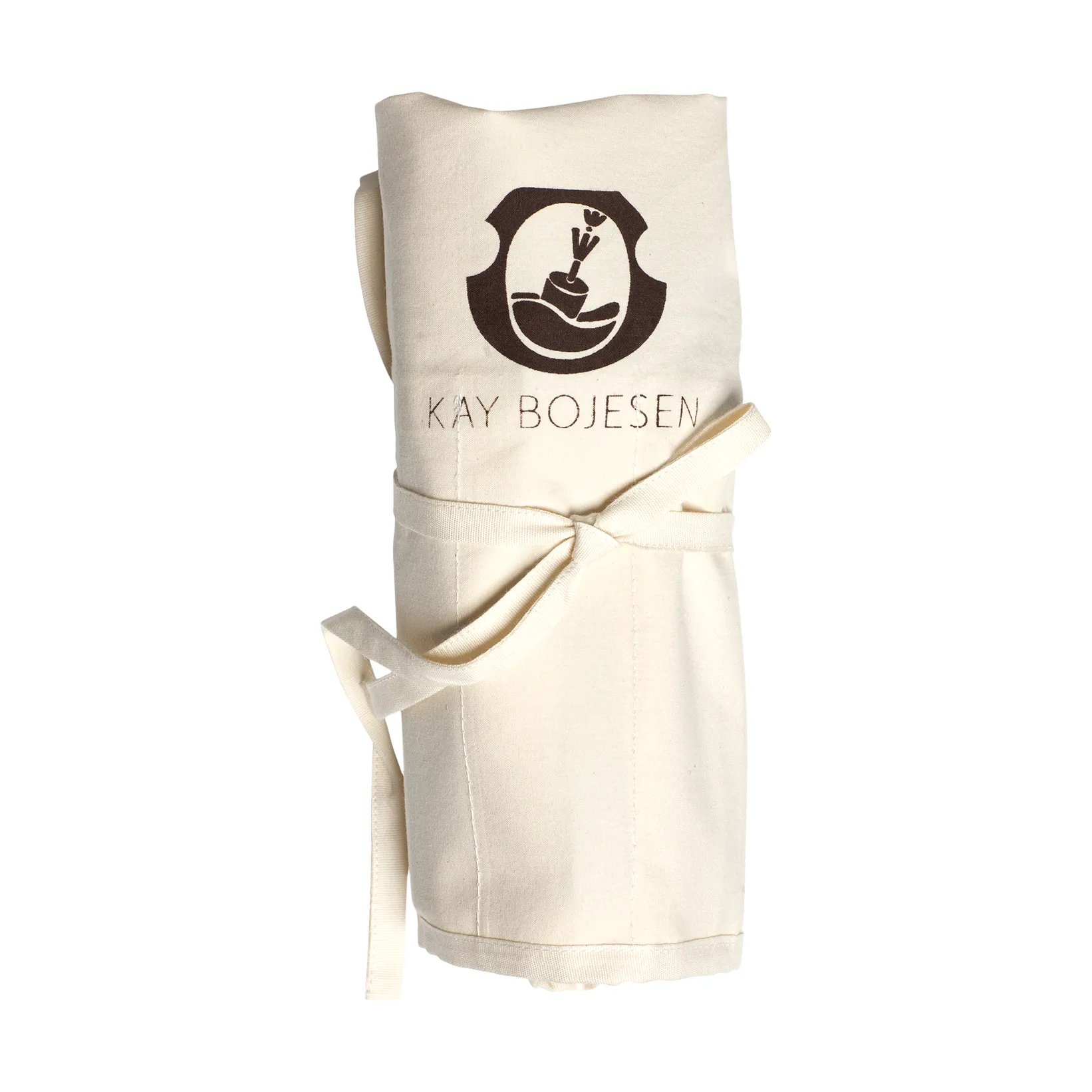 Grand Prix bestikkholder 16 lommer, White canvas Kay Bojesen