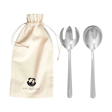 Grand Prix salatbestikk 23,5 cm 2 deler - Polished steel - Kay Bojesen