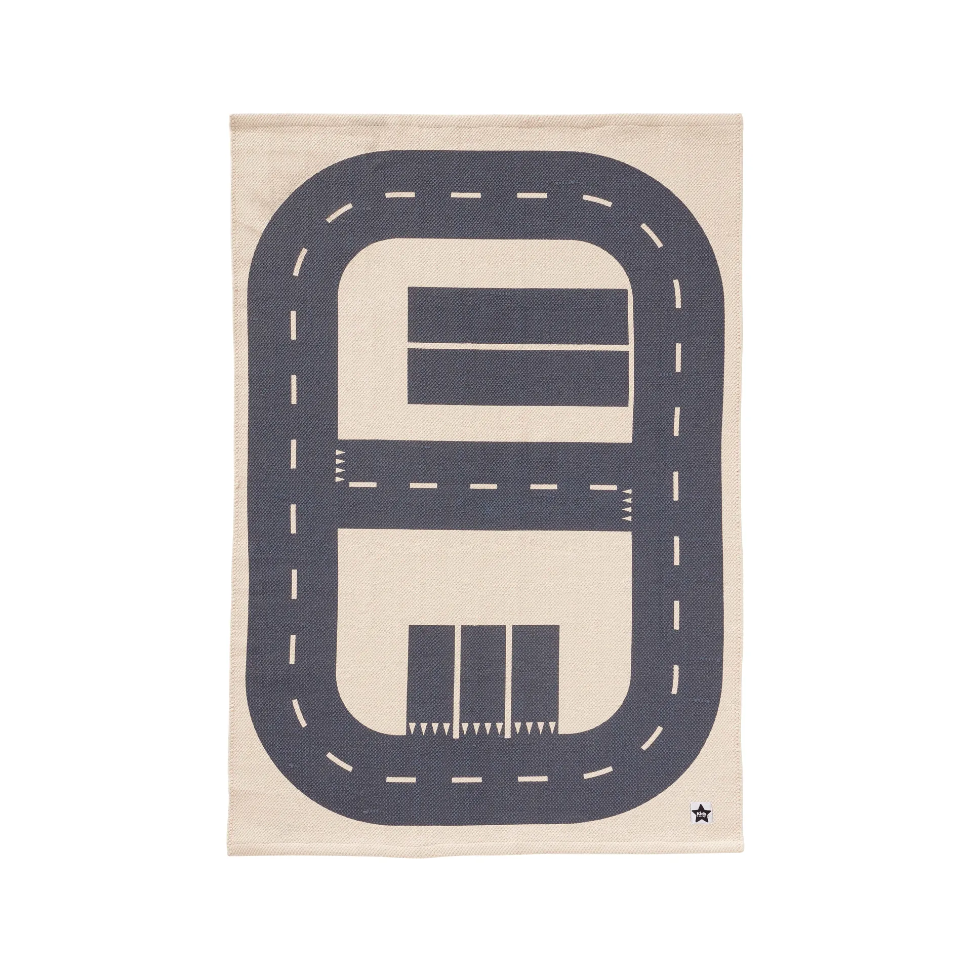 Aiden teppe 90 x 130 cm, Blågrå Kid's Concept