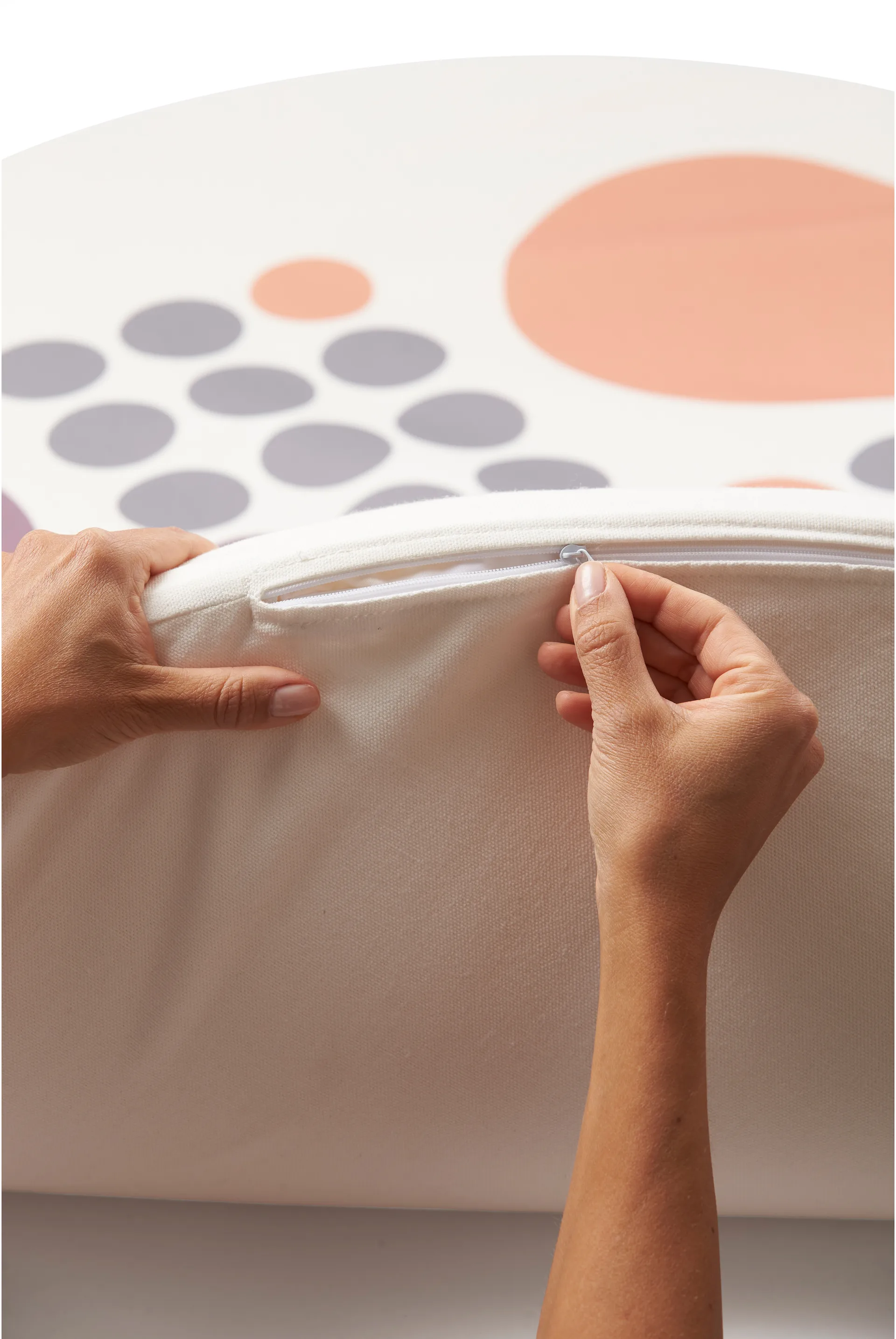 Kid's Base lekematte fiaspill Ø 110 cm, Hvit Kid's Concept