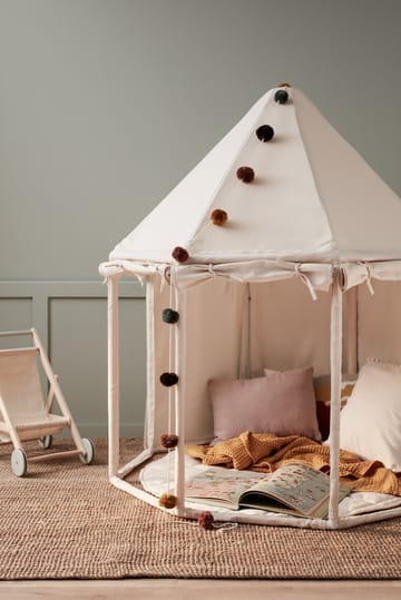 Kids Base paviljongtelt - Naturhvit  - Kid's Concept