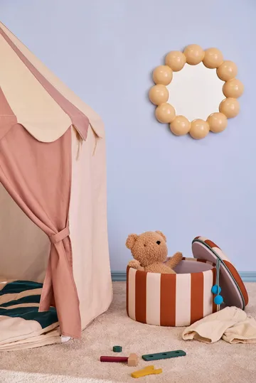 Kids Base paviljongtelt - Rand brun - Kid's Concept