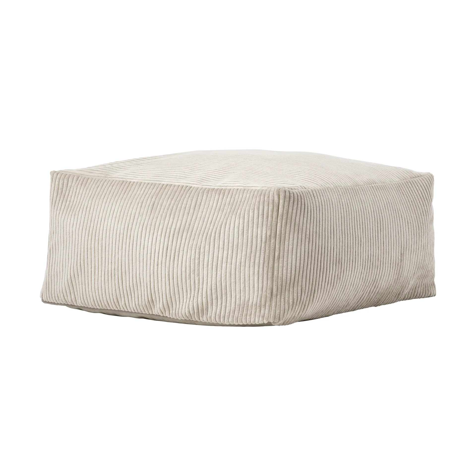 Kid's Base sittepuff 85x85x34 cm, Naturhvit Kid's Concept
