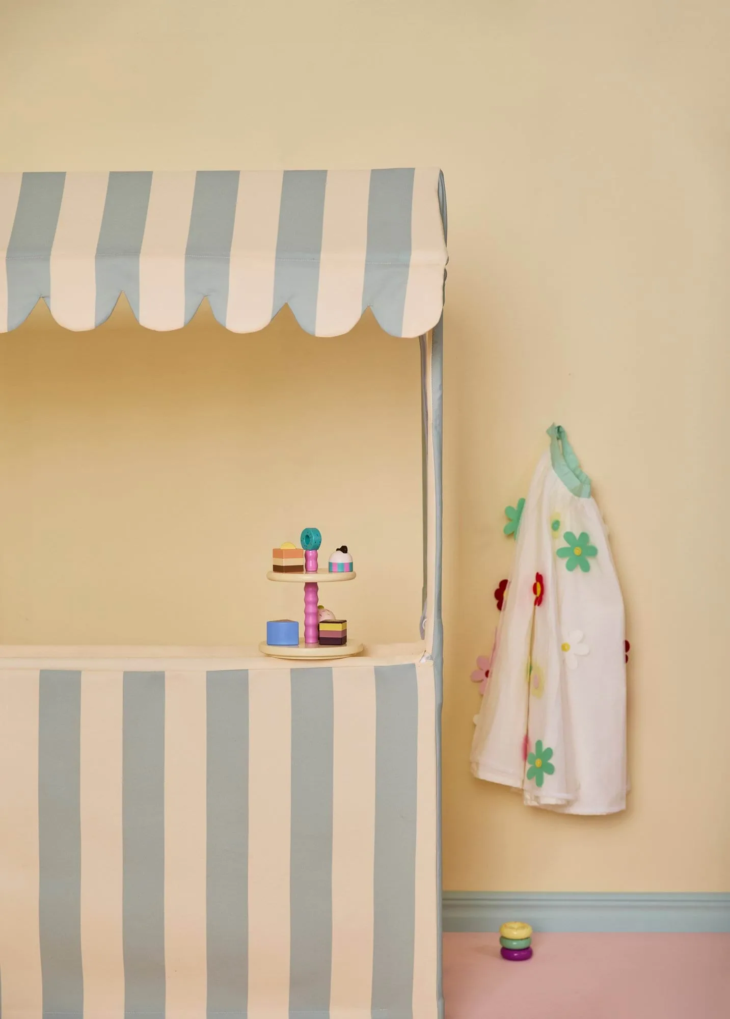Kid's Concept markedsbod, Grønnblå Kid's Concept