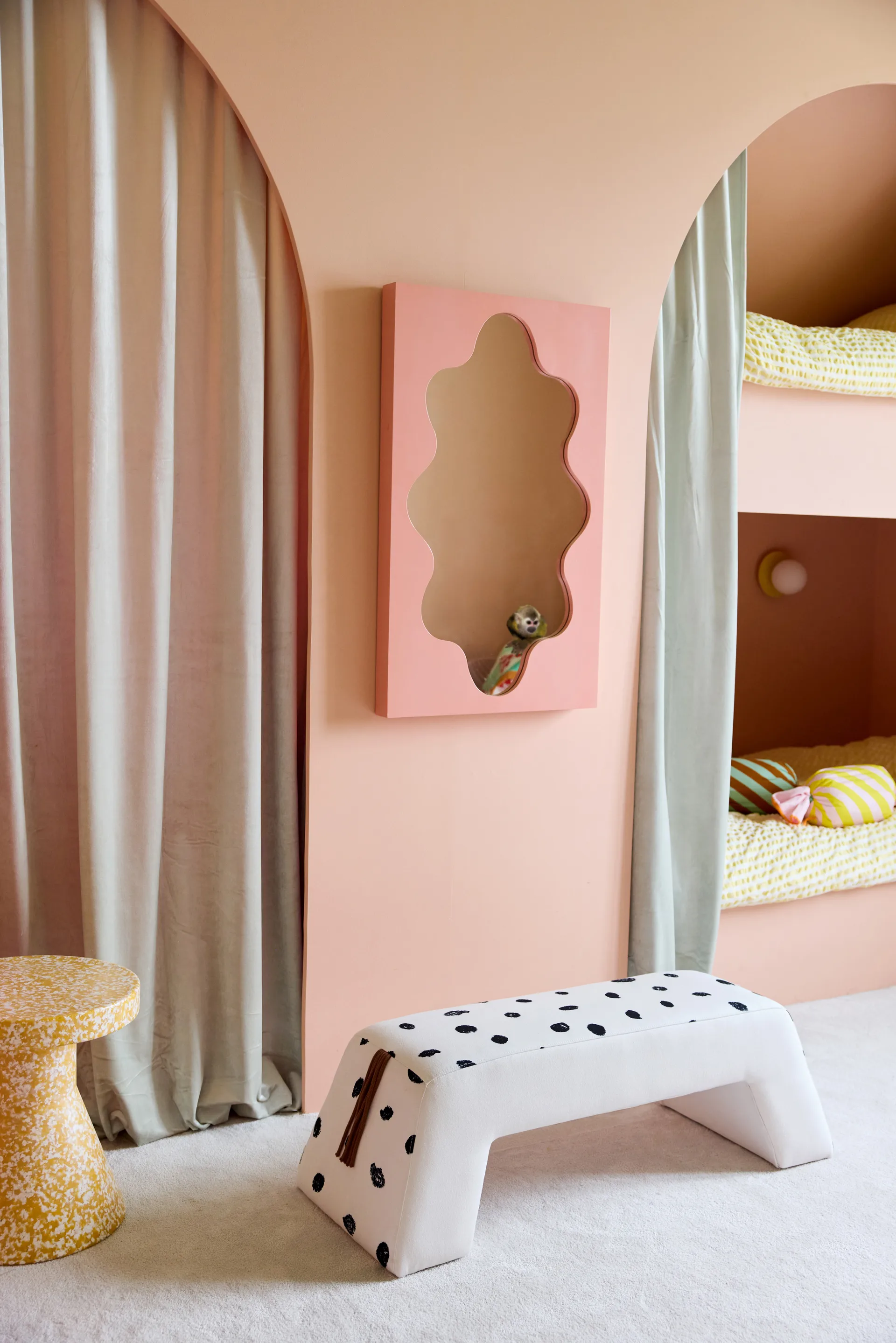 Pippi benk, Hvit-orange Kid's Concept