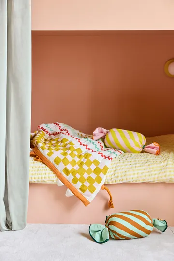Pippi karamell pute - Rosa, 53x16 cm - Kid's Concept