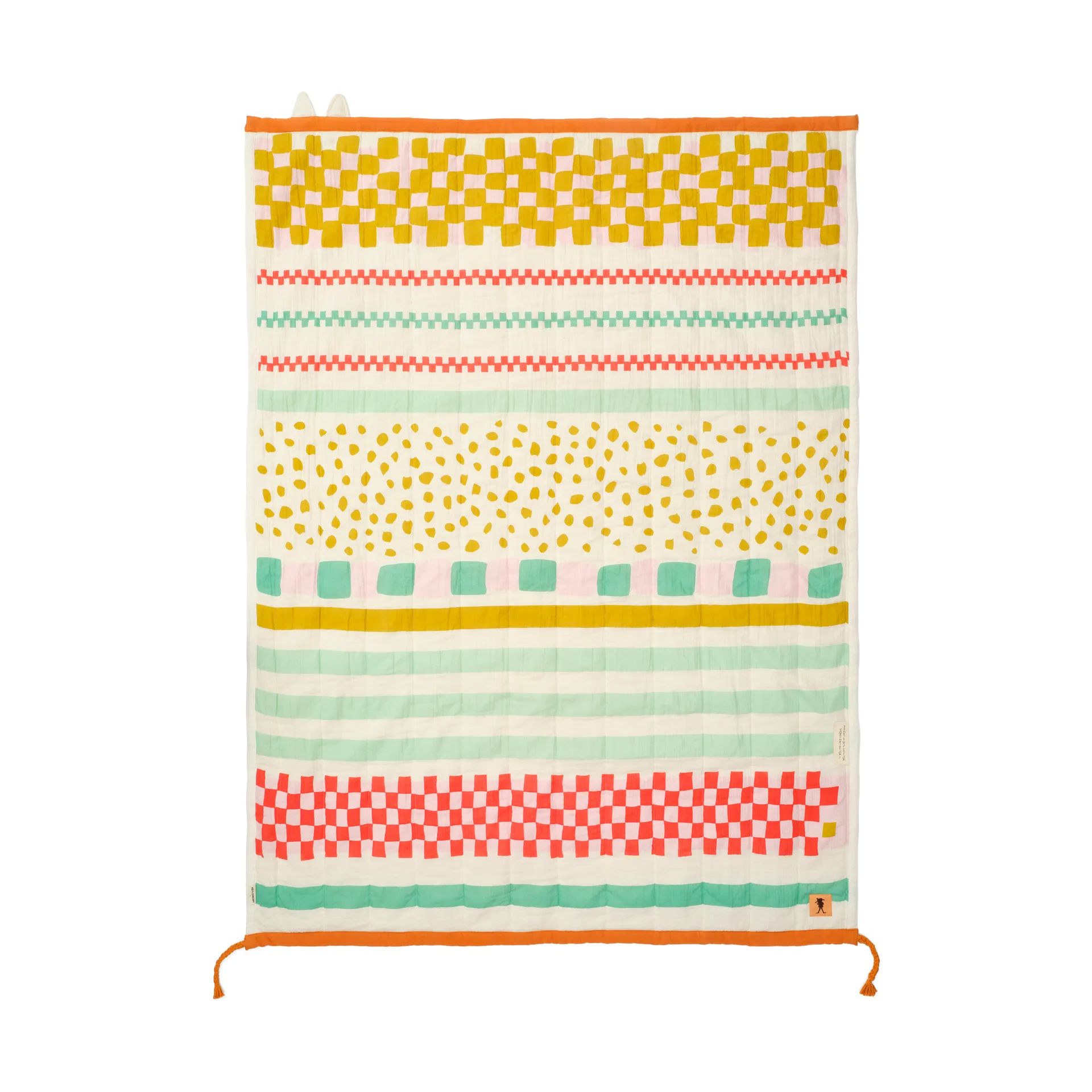 Pippi pledd 130x170 cm, Multi Kid's Concept