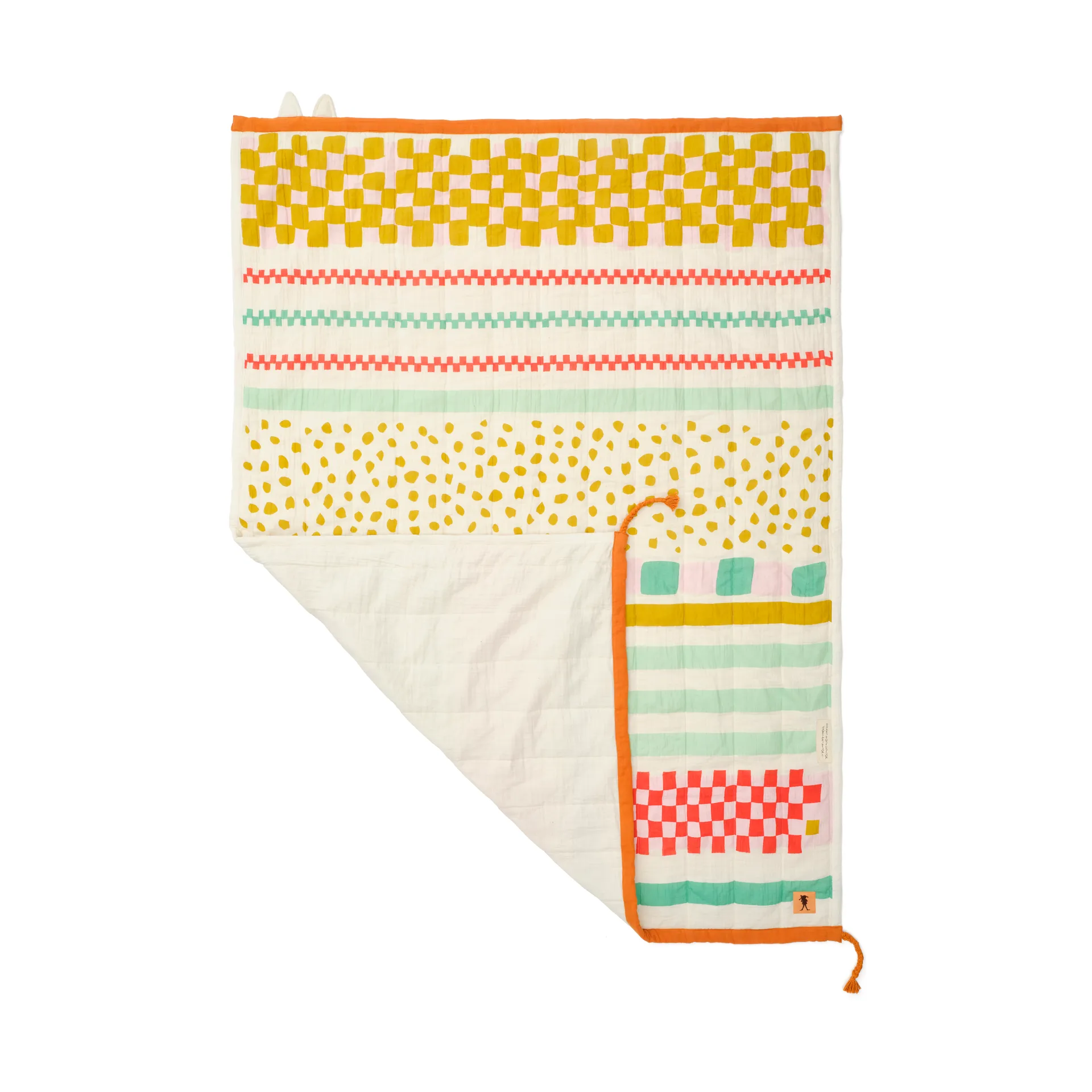 Pippi pledd 130x170 cm, Multi Kid's Concept