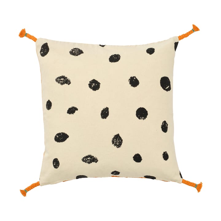 Pippi putetrekk 50x50 cm - Hvit-orange - Kid's Concept