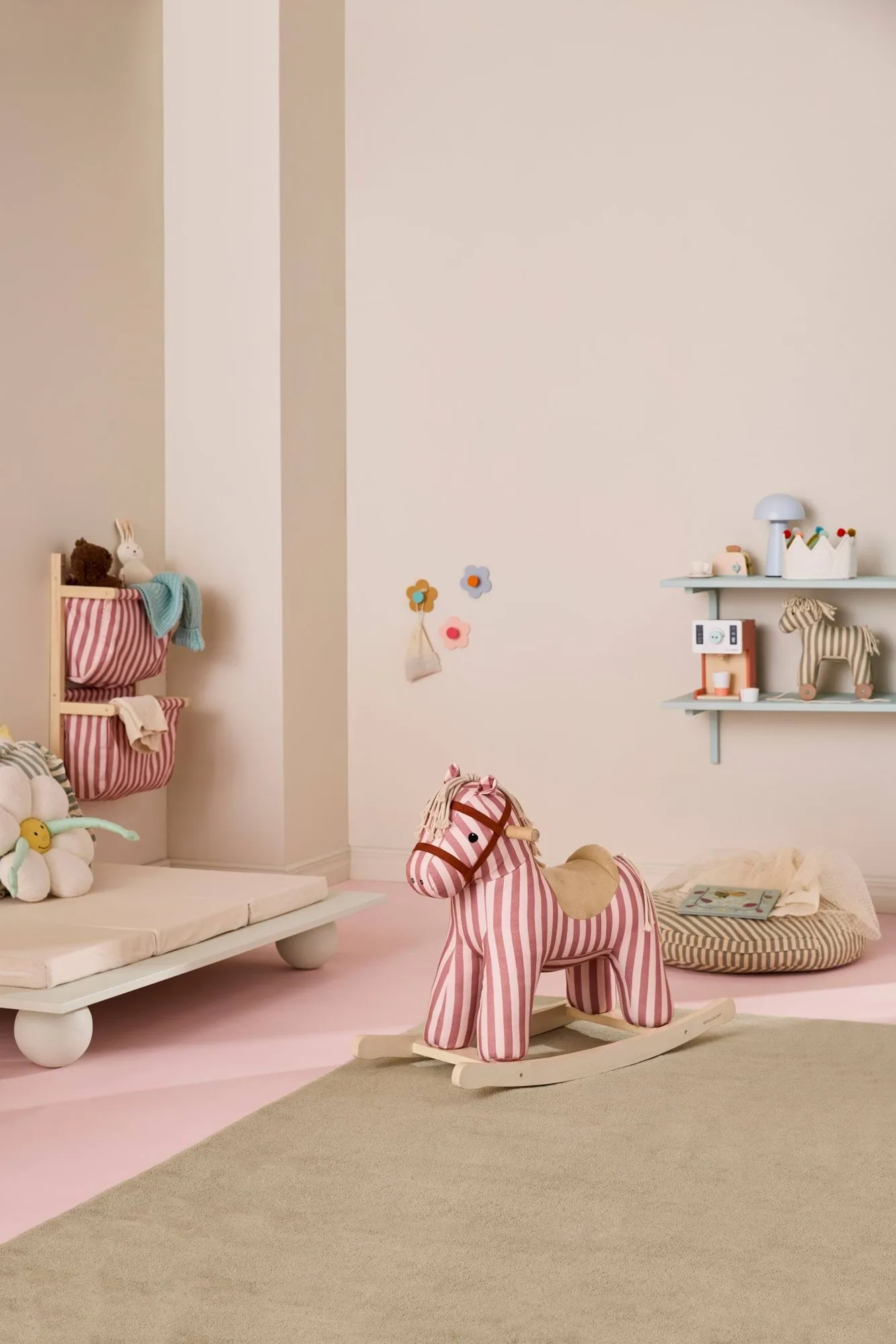 Poshylle rand, Brunrosa, 40x19x60 cm Kid's Concept