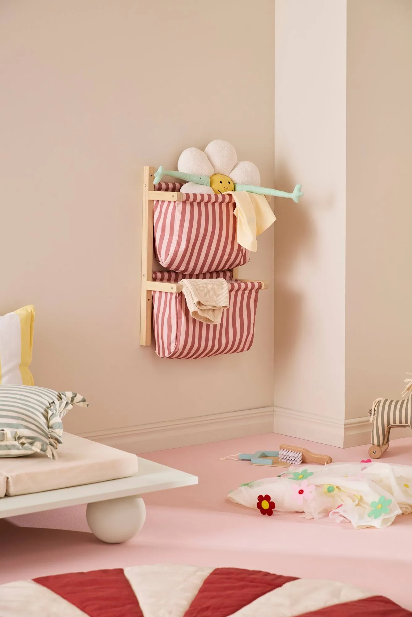 Poshylle rand, Brunrosa, 40x19x60 cm Kid's Concept