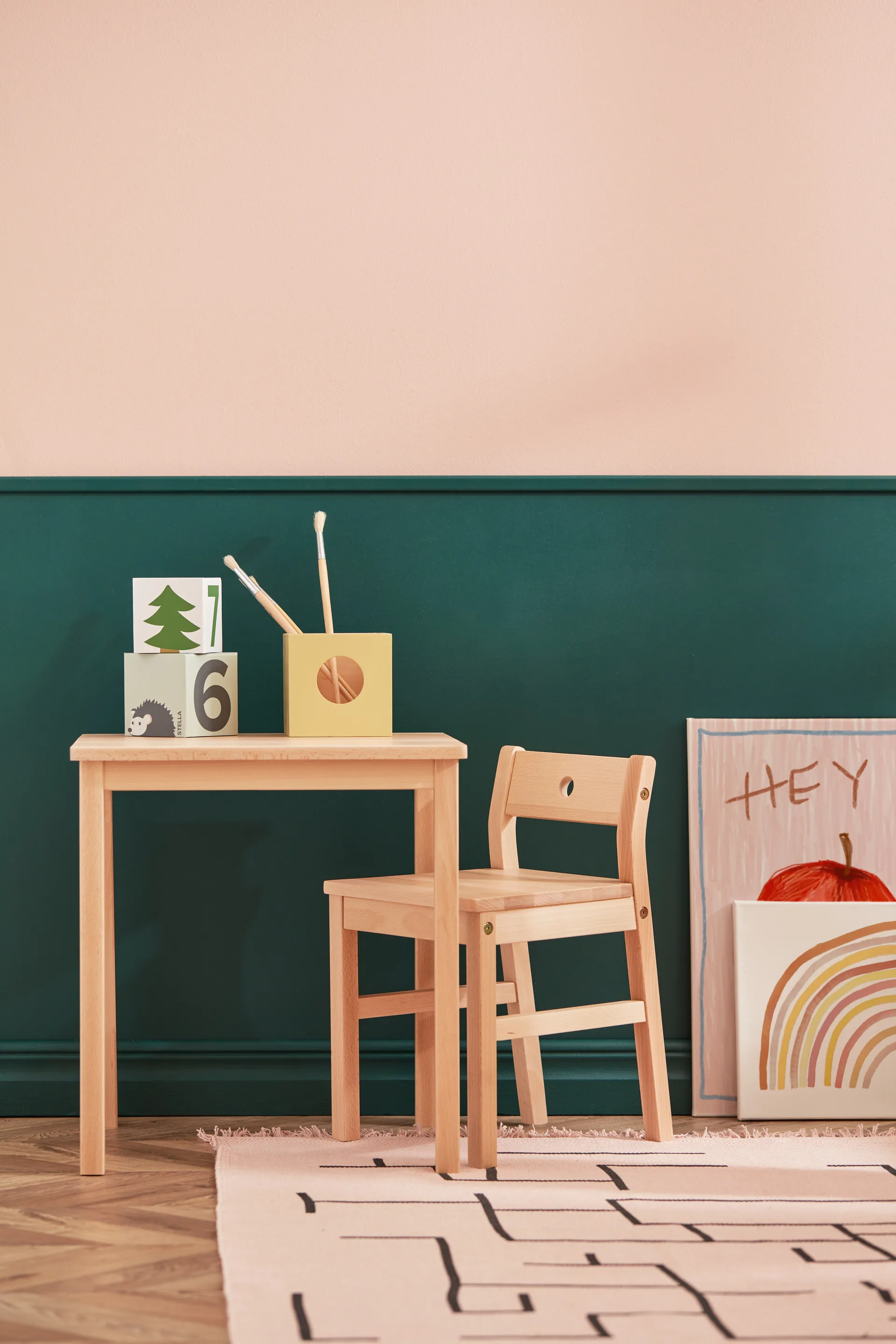 Saga Blonde stol, Bøk Kid's Concept