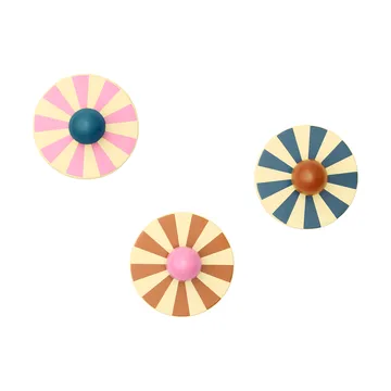 Sirkus krok 3 deler - Multi, Ø10x4,4 cm - Kid's Concept