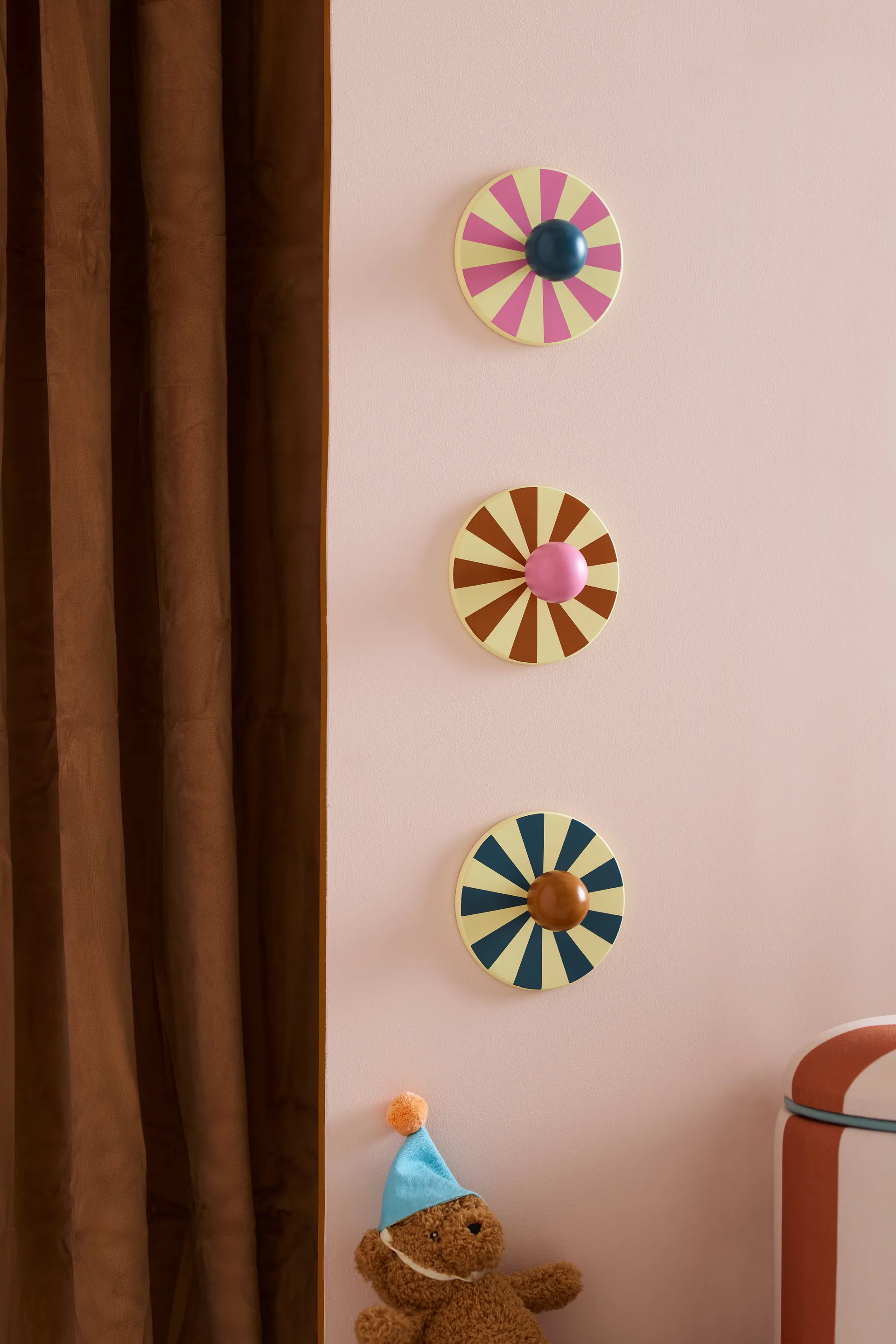 Sirkus krok 3 deler, Multi, Ø10x4,4 cm Kid's Concept