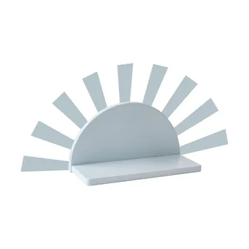 Star hylle sirkel inkl stickers - Blå - Kid's Concept