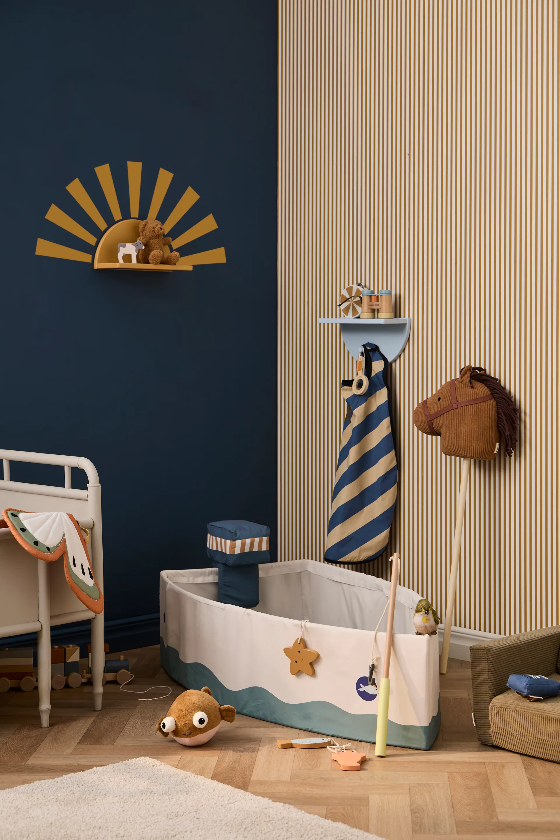 Star hylle sirkel inkl stickers, Sennep Kid's Concept