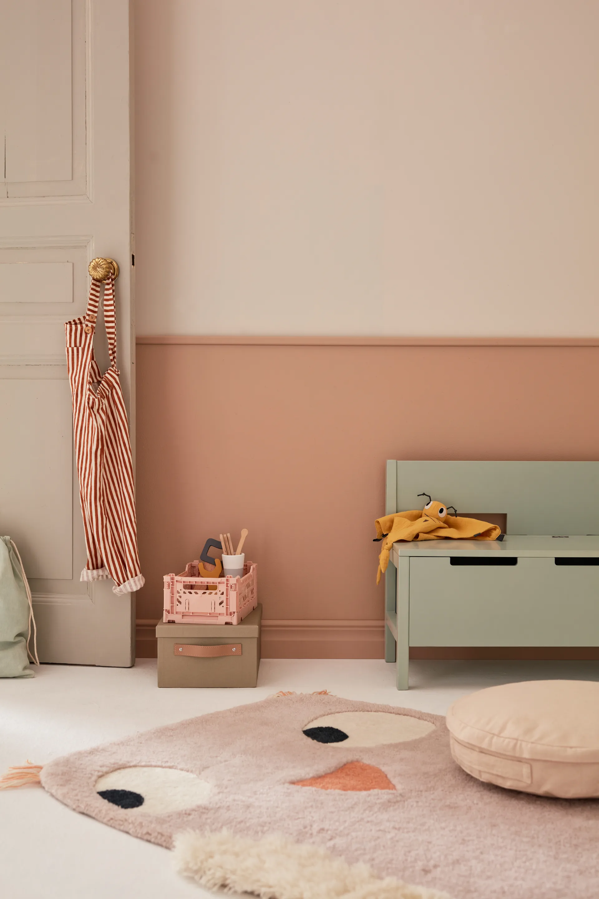 Star sofa med oppbevaring, Lysegrønn Kid's Concept
