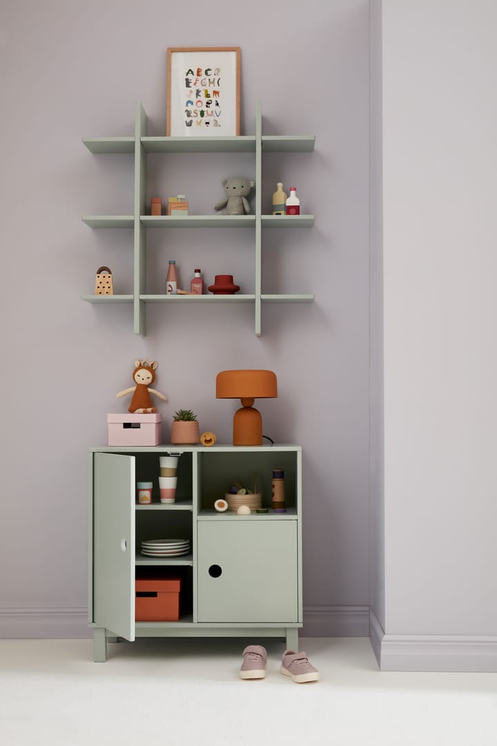 Star vegghylle 3 hylleplater, Lysegrønn Kid's Concept